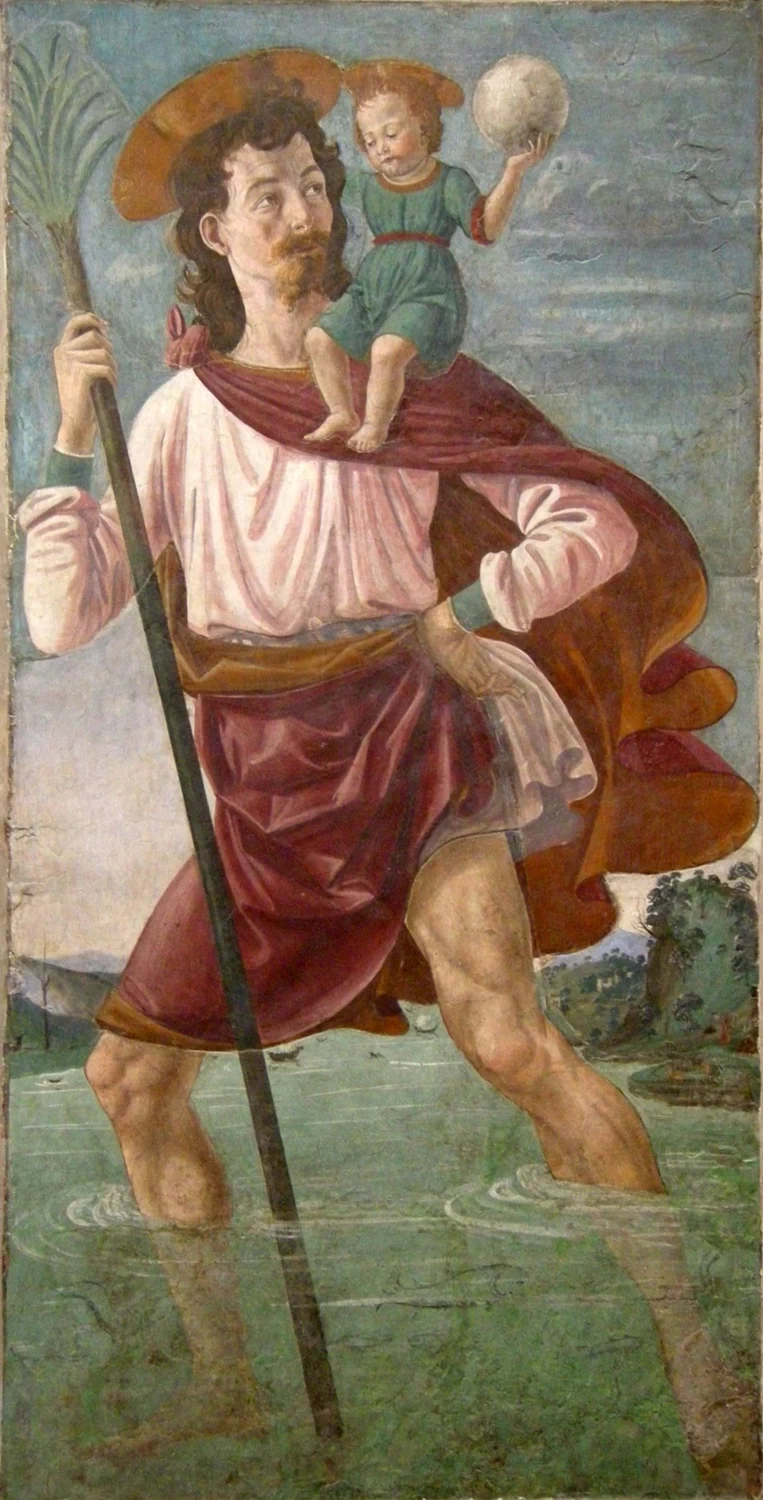 San Cristoforo, forse da san Miniato fra le Torri - Metropolitan Museum of Art, New York